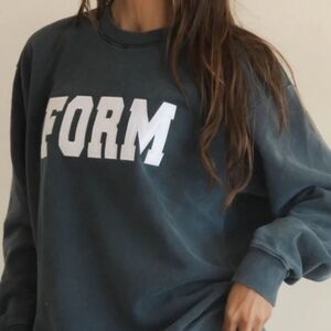 FORM Crewneck Sweatshirt in Navy